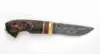 Gold, Dark Brown Burl Wood