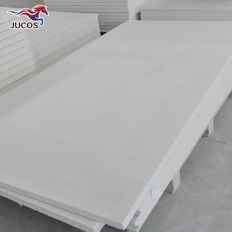 High Temperature Insulation 1260 1800c Alumina Fiber Board 25mm Thickness Heat Resistant Ceramic Fiber Board for Furnace Lining