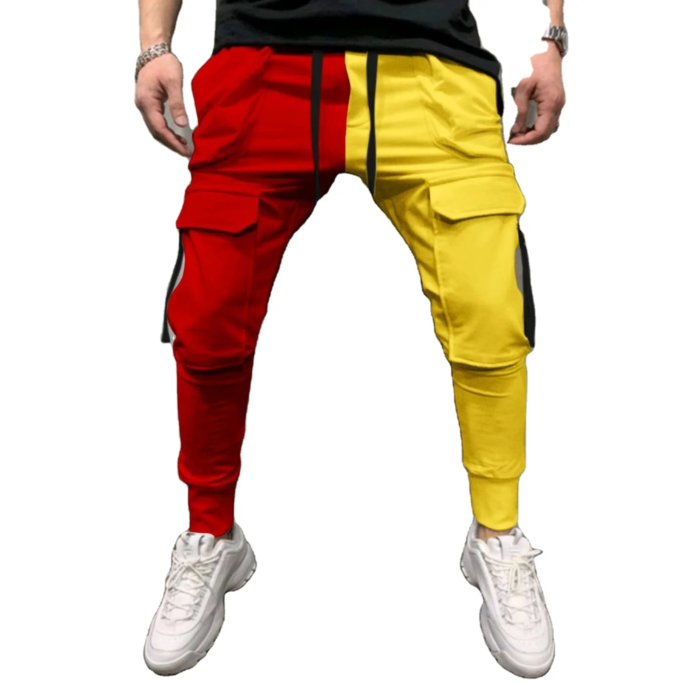Only Sweat Pants red casual look Fashion Trousers Sweat Pants 