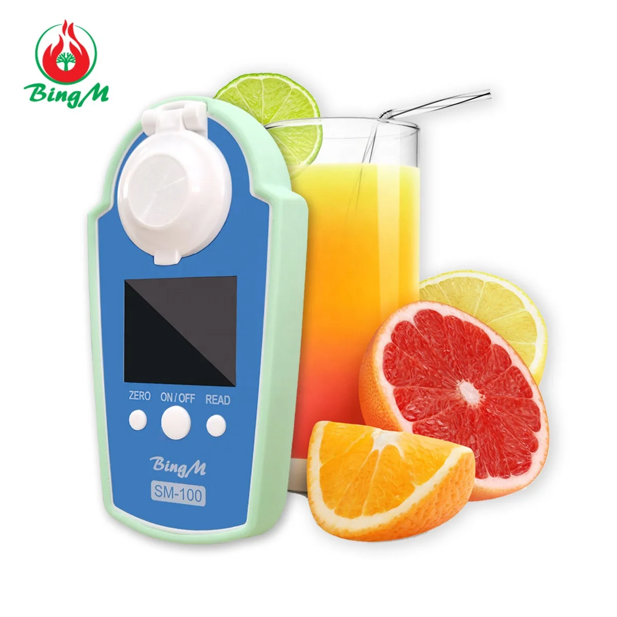Digital Refractometer Sugar Refratometer Sugar Brix l 0-35% With Factory Direct Sale Price High Accuracy LCD ATC Sugar Tester