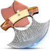 Damascus Steel Camel Bone & Pakka Wood