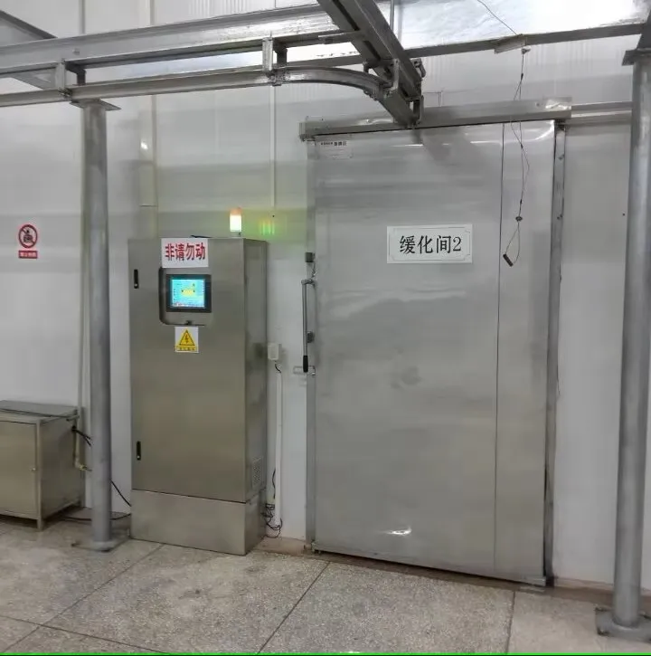 High-speed PVC door with self-healing function for cold storage