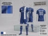 Royal Blue & White