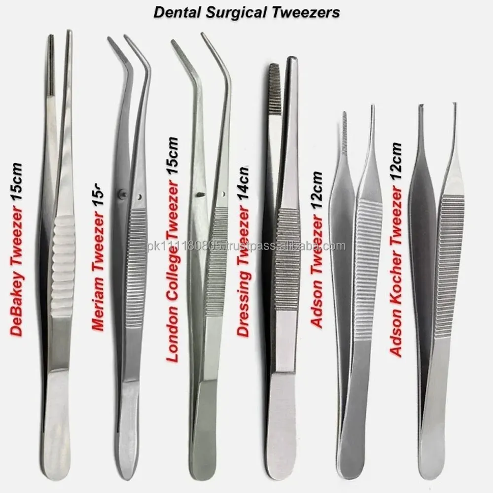 Pinces à Dissection/dressing Azatek En Acier Inox - Neuf Pour Dentisterie, Labo, Cosmétologie