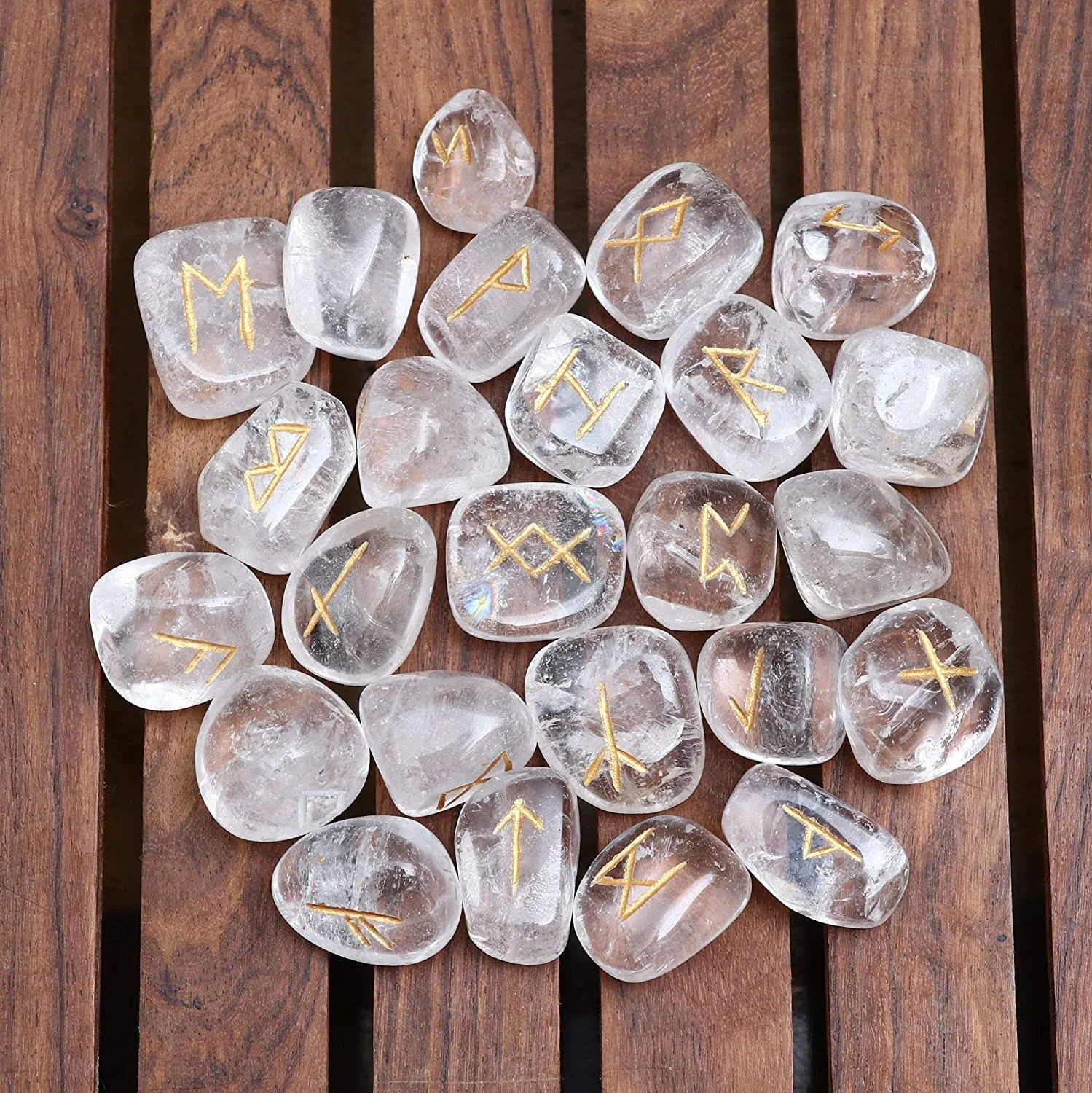 Rune Stones, Clear Quartz