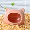 Grand lit pour chat rose