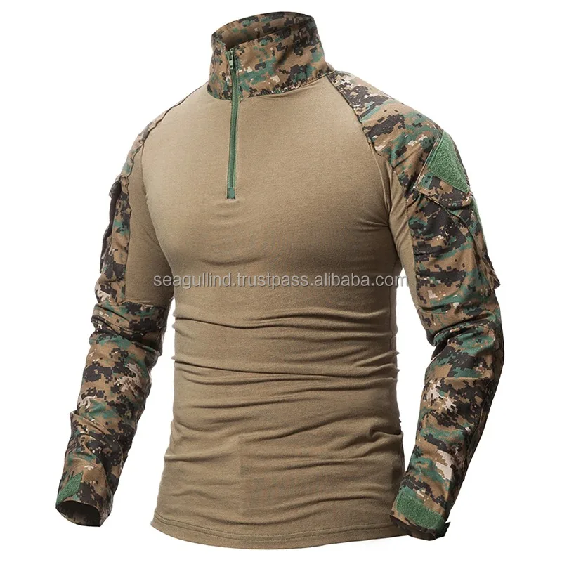 Military T-shirt Shirt Hunting Shirt Sleeve Court Man Army miltec 