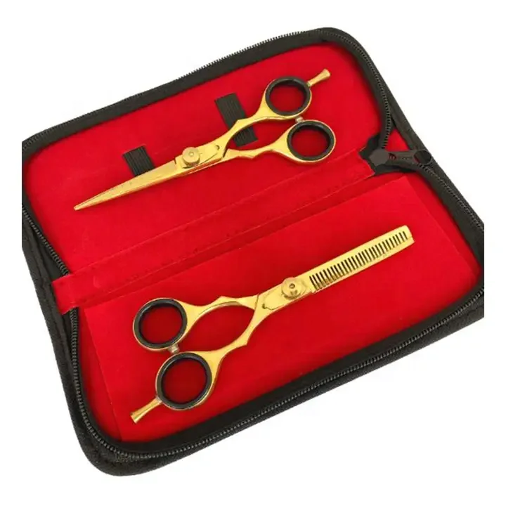 CNC Technology Japan VG10 Steel Texturizing Barber Scissors Professional Hair Shears Super Soft Hair Thinning Scissors