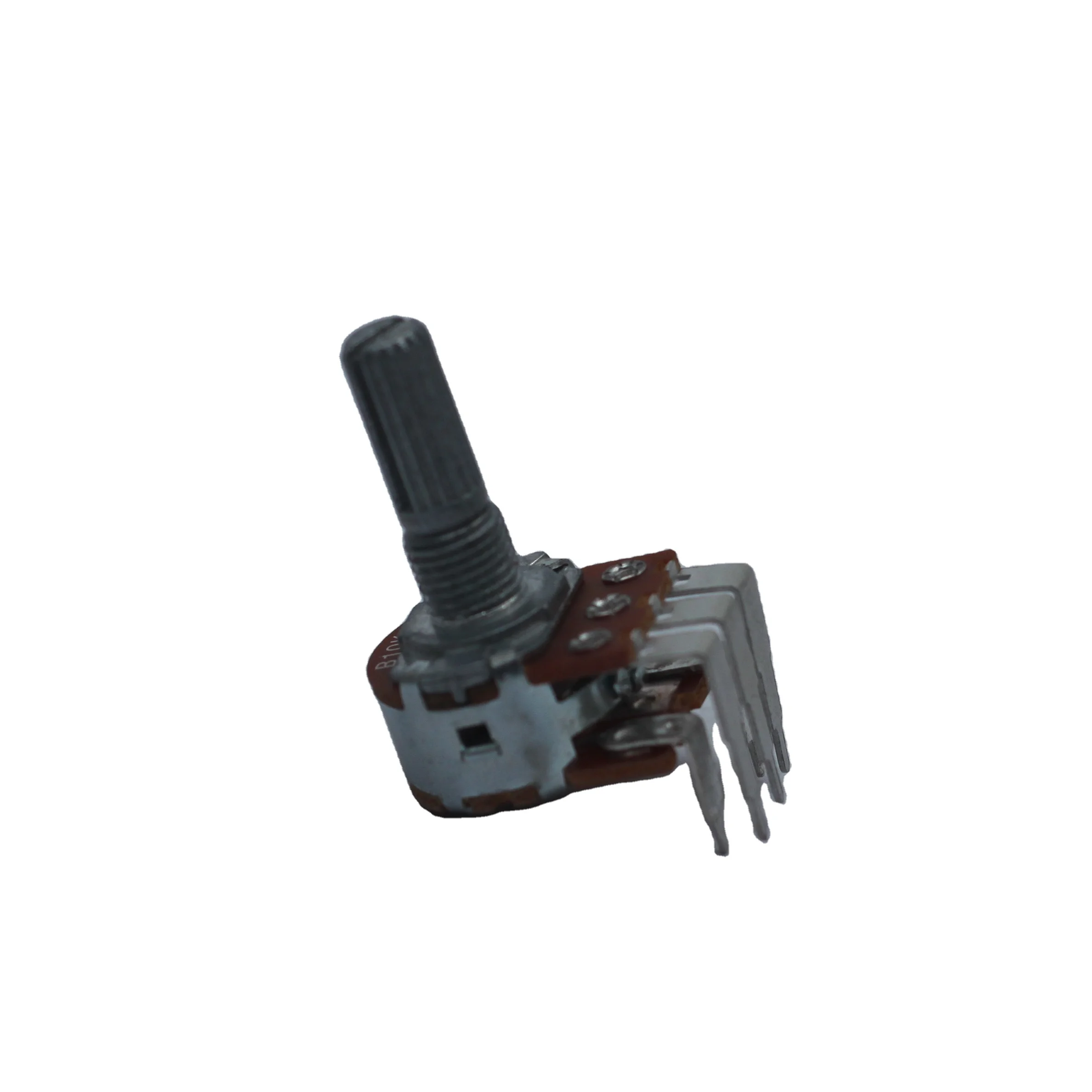 16mm B10k Rotary Potentiometer With Switch Metal Shaft For Audio Buy
