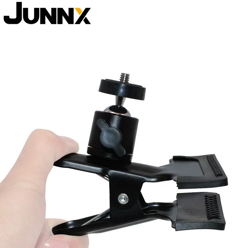 Junnx новинка держатель камеры крепление клипса многофункциональный зажим держатель шаровая Головка 1/4 винт для вспышки Свет Стенд