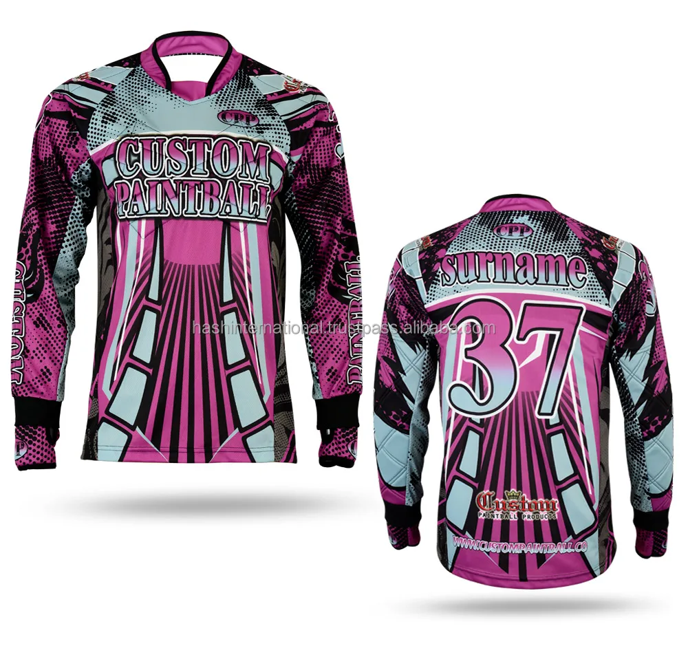 Paintball Top Grade Customized Fully Sublimation Paintball Jersey Buy