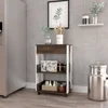 Dark Walnut / White Color