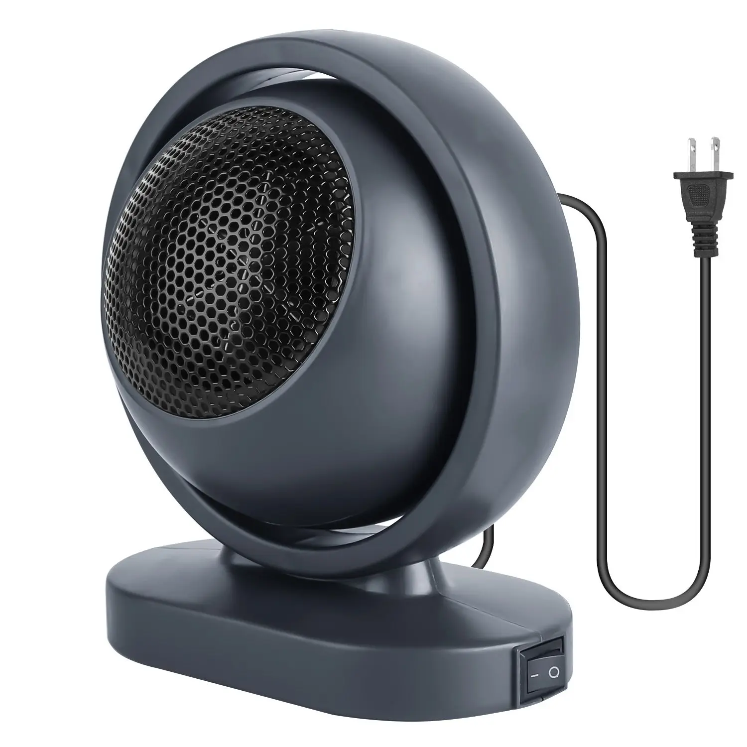 Desktop Electric Heater, 380W, Portable, 30-degree, 3S - detail 12