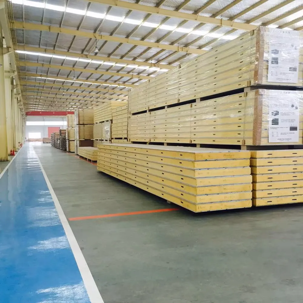 Cold Storage Wall Panels for Slaughterhouses and Meat Processing Units | PU/PIR Insulated Panels with Hygienic Steel Surface