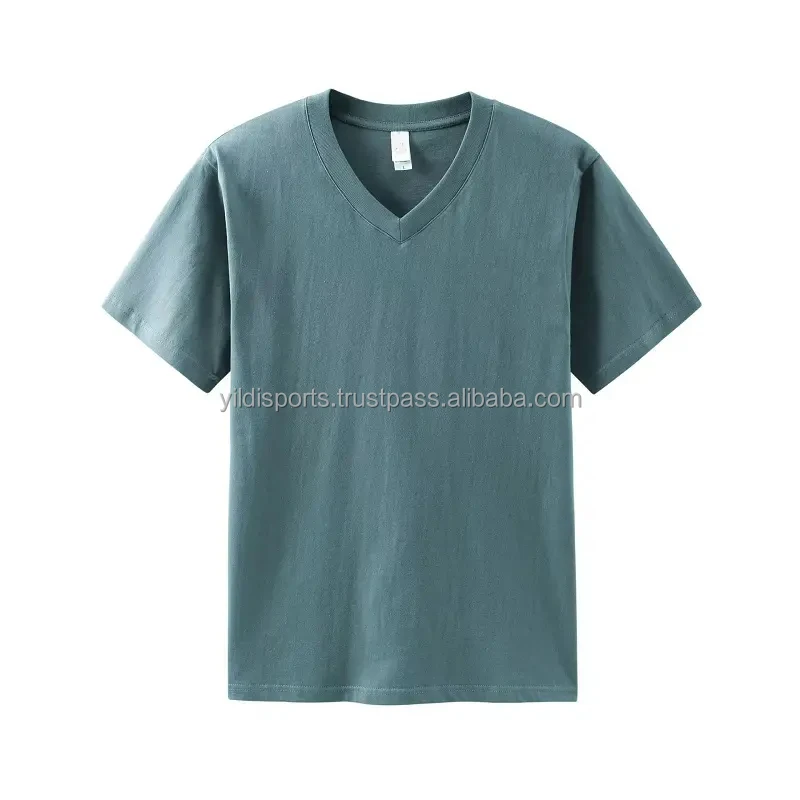 V Neck Blank Tshirts Men - Buy Short Sleeve Men V Neck T-shirt Low Moq ...