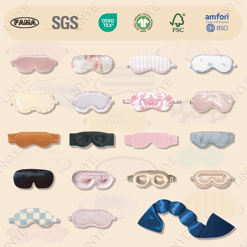 Luxe slaapmasker van moerbeizijde 3d ontwerp voor dames_voghion.com