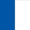 Light Royal Blue & White