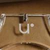 Delicate laser engraving white color