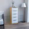 Light Oak / White Color