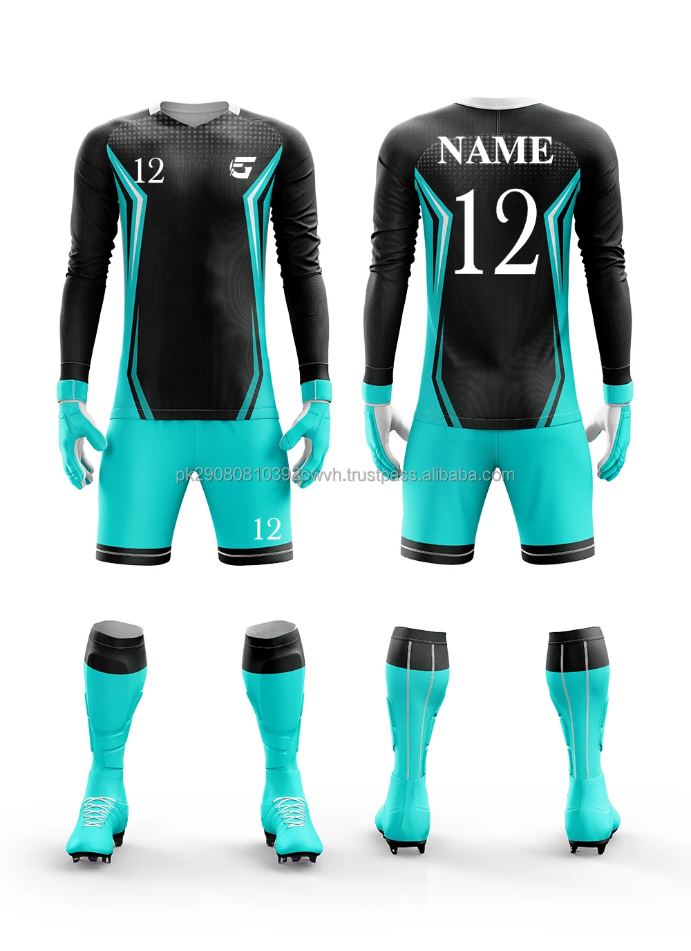 Custom Soccer Club Uniform Set For Men In Wholesale Prices With Name ...