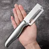 Couteau à canne à sucre tout acier argenté-petite taille