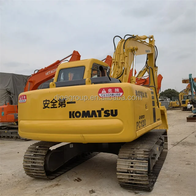 Japan Original Komatsu Used Excavator Pc120-6 Komatsu Excavator Pc120-6 ...