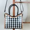 Black with White & Black Checkered