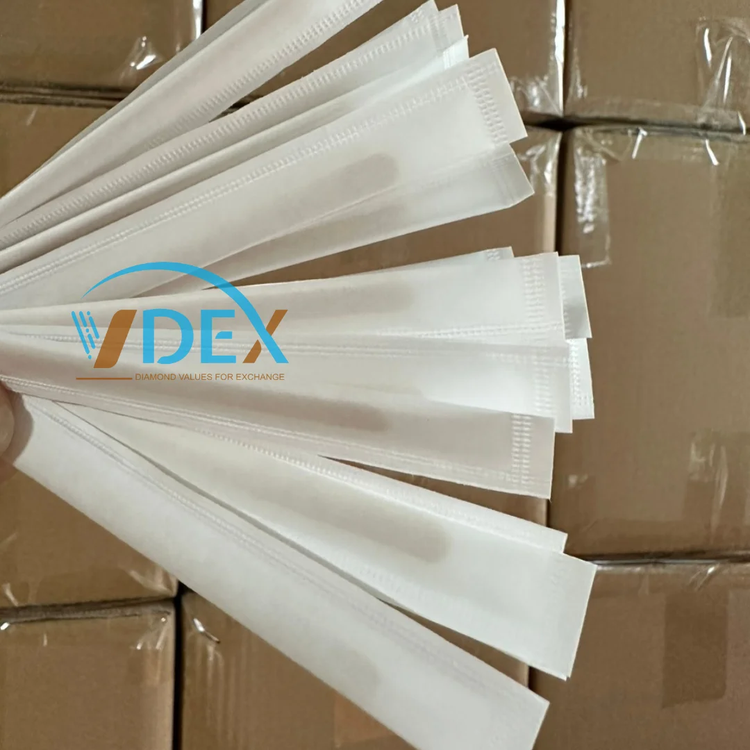 Vdex 90MM Individual Paper Wrapped Natural Wooden Coffee Stirrer Honey Stir Eco-Friendly Disposable Bulk Cocktail/Drink Stirrers