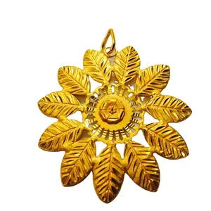 Latest Trendy 18K Gold Charming Leaf Pendant Earrings Rhodium Alloy Studs for Girls Women Weddings Parties Engagements Gift