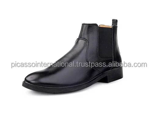 Trusted Exporter Supplies Men's Casual Wear Excellent Quality Cow Hide Genuine Leather Boots Stylish Look Soft Oxford Wholesale