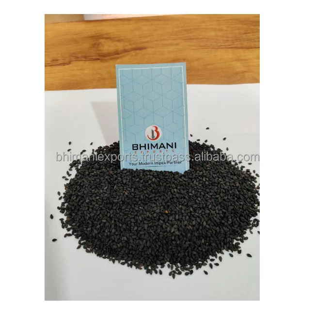 Standard Quality Black Sesame Seeds From India Premium Quality Black