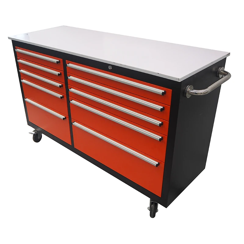 Two Models of 10-drawer Movable Tool Cabinets, Adjustable Size and Color, Factory Direct Sale