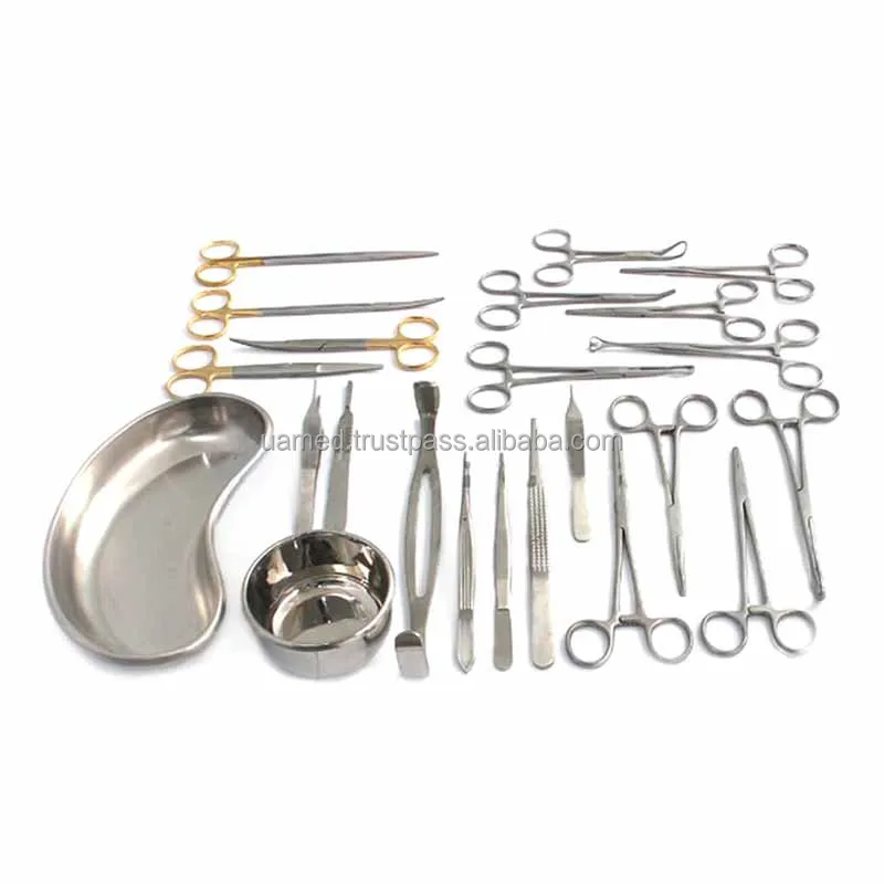 Disposable Kit Surgical Instruments Suture Set Basic Dissection Kit For