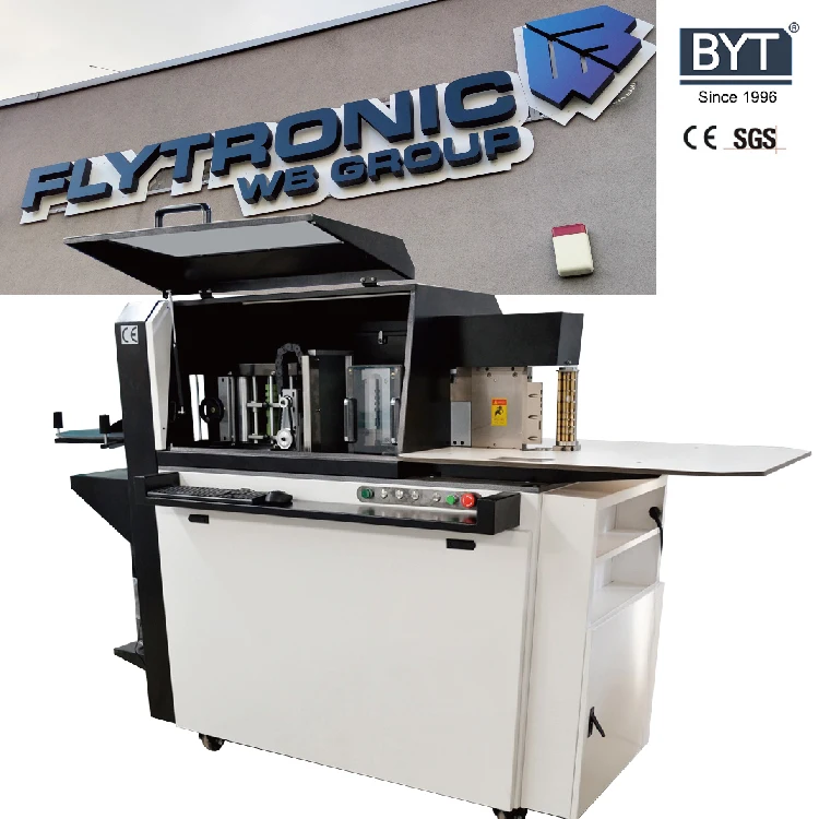 Channel Letter Bending Machine Multi Function Automatic Feeding Strong PowerEasy Operate ADT System for Aluminum Stainless Steel