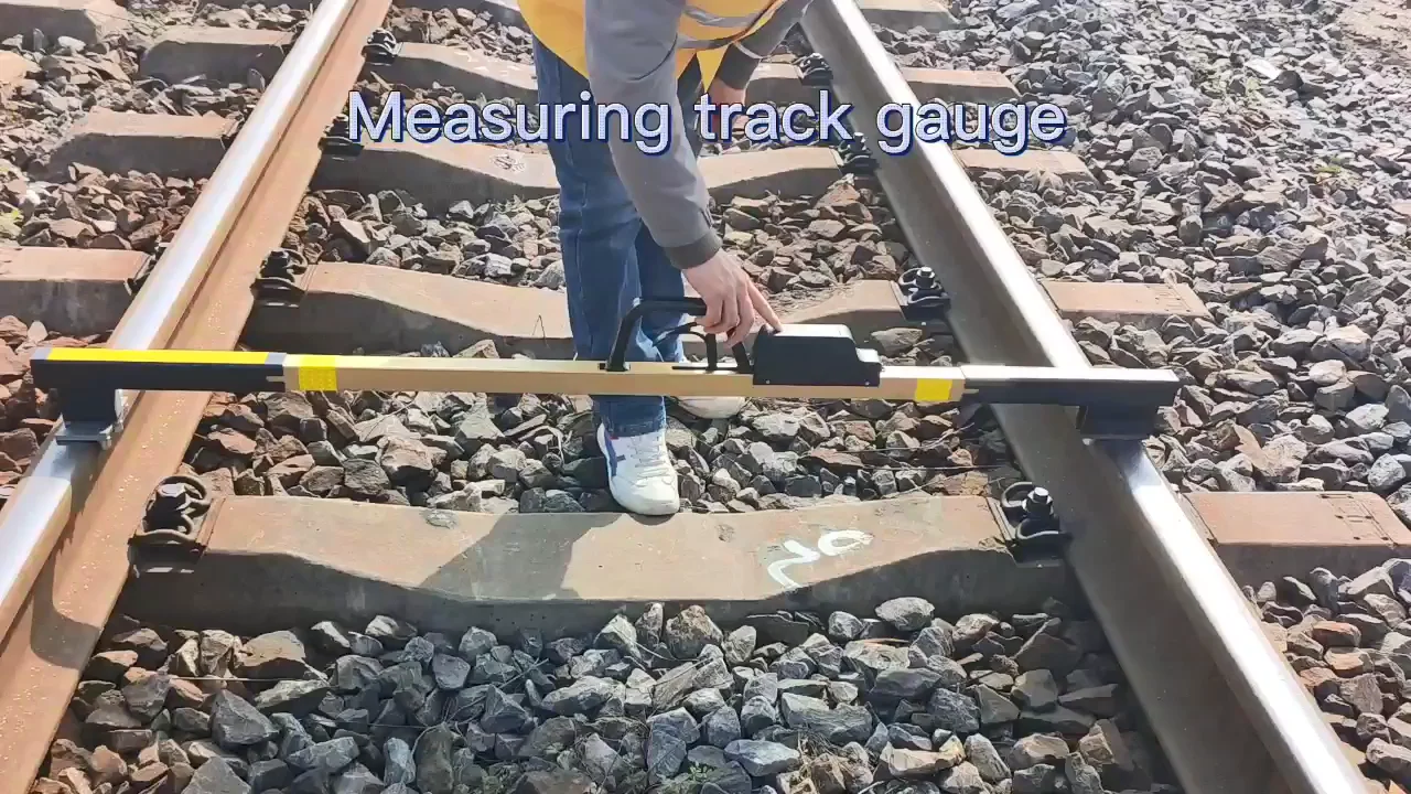 Digital Switch Track Gauge For Turnout Track Gauge Level Measuring