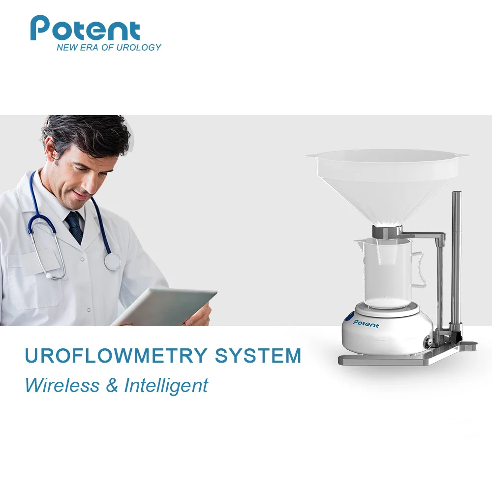 Urology Devices Market OEM Unique Products PC Serie1100ml Uroflowmeter Machine Analyzer for Pee
