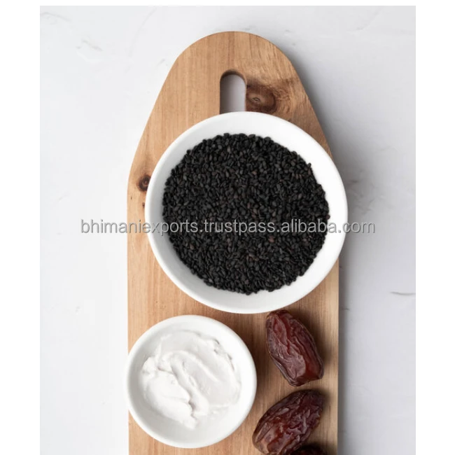 Standard Quality Black Sesame Seeds From India Premium Quality Black