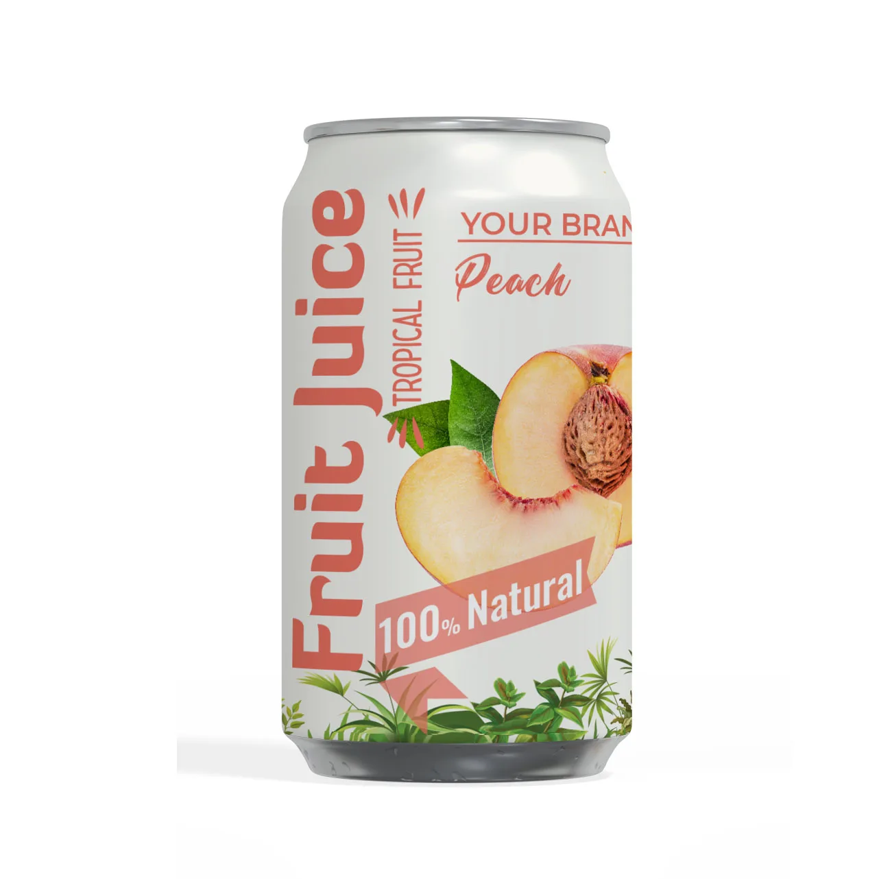 Tropical Fruit Juice with Fruit Pulp  330ml Aluminum Can Beverage Customize Brand HALAL Health Beverage Best Price