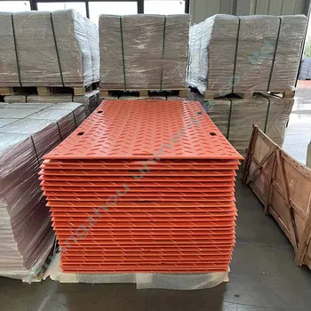 China Factory Hot Sale Anti slip Light Weight Uhmwpe Truck Mat Ground protection Mat