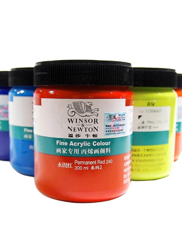 Winsor And Newton 60 Colours 300ml Artist Professional Fluorescent