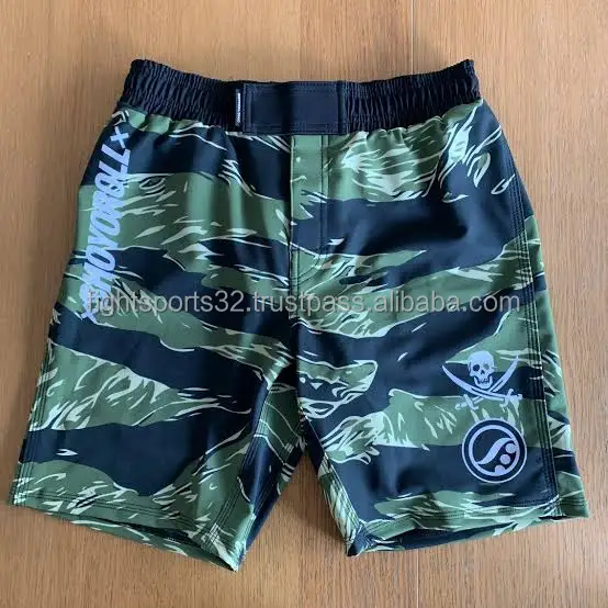 Good Quality MMA Shorts For Man Custom Logo Printing Grappling Shorts \Jiu Jitsu Fightwear Custom Shorts with Best Cut style