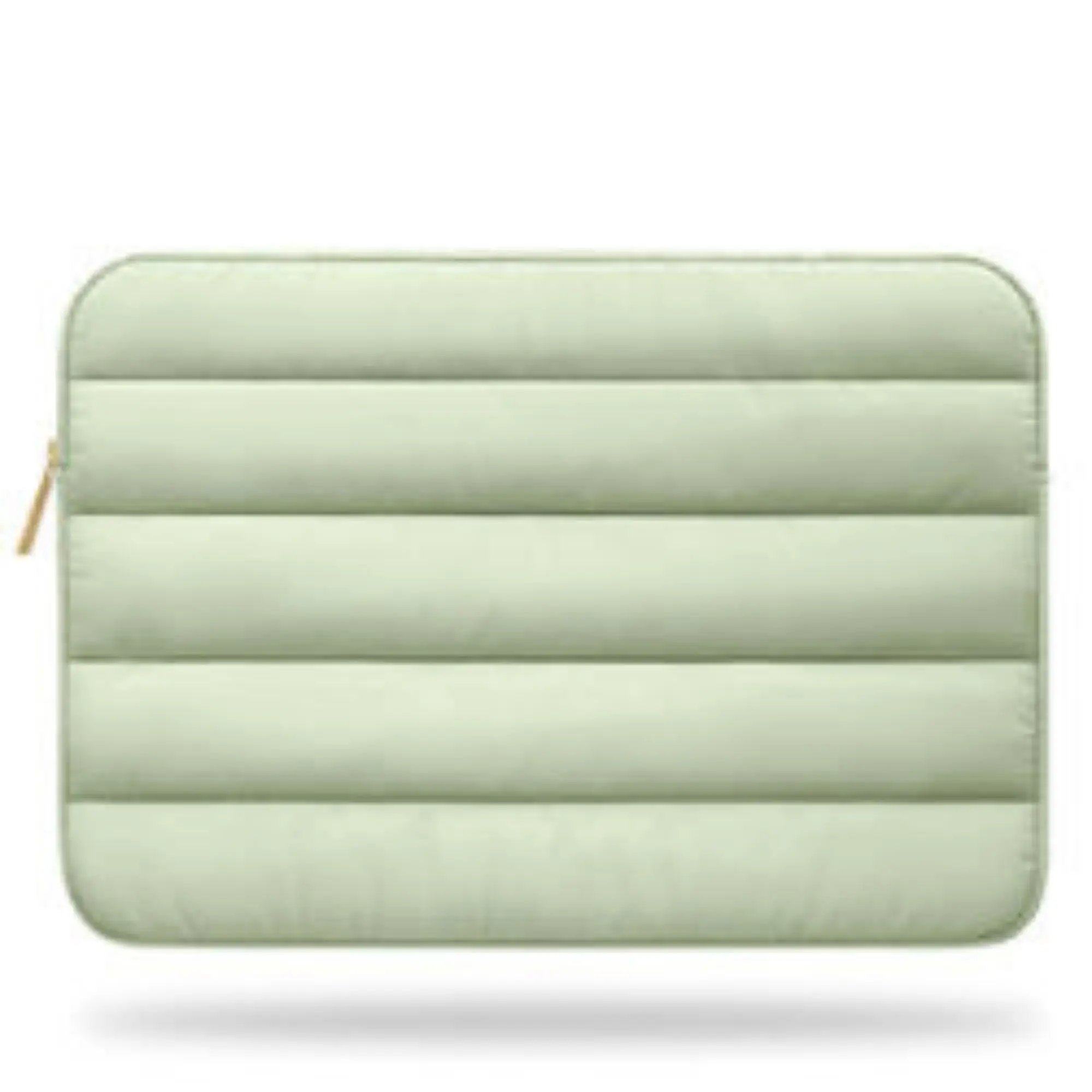 Captens LL Custom Women's Business Laptop Backpack Cute Fluffy Quilted Puffer Durable Nylon Model Laptop-Bags#03 - Image 3