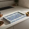 Cobalt Blue and Antique White