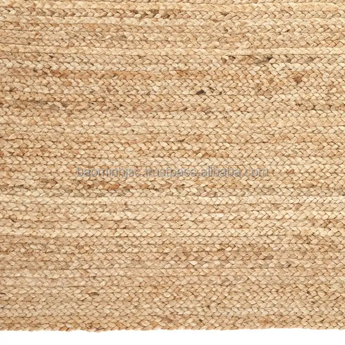 Woven Water Hyacinth square Floor Rug, Square Woven Rug, Straw Carpet ...