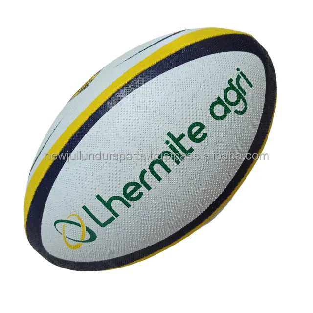 High Quality Practice Rugby Ball NRL League Training Rugby Ball Manufacturer with Customized Branding Rubber Match Rugby Balls