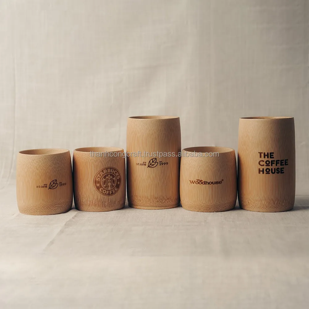 Bamboo Mug Natural (TCBA-22005) | Thanh Cong Handicraft Export Co.,Ltd