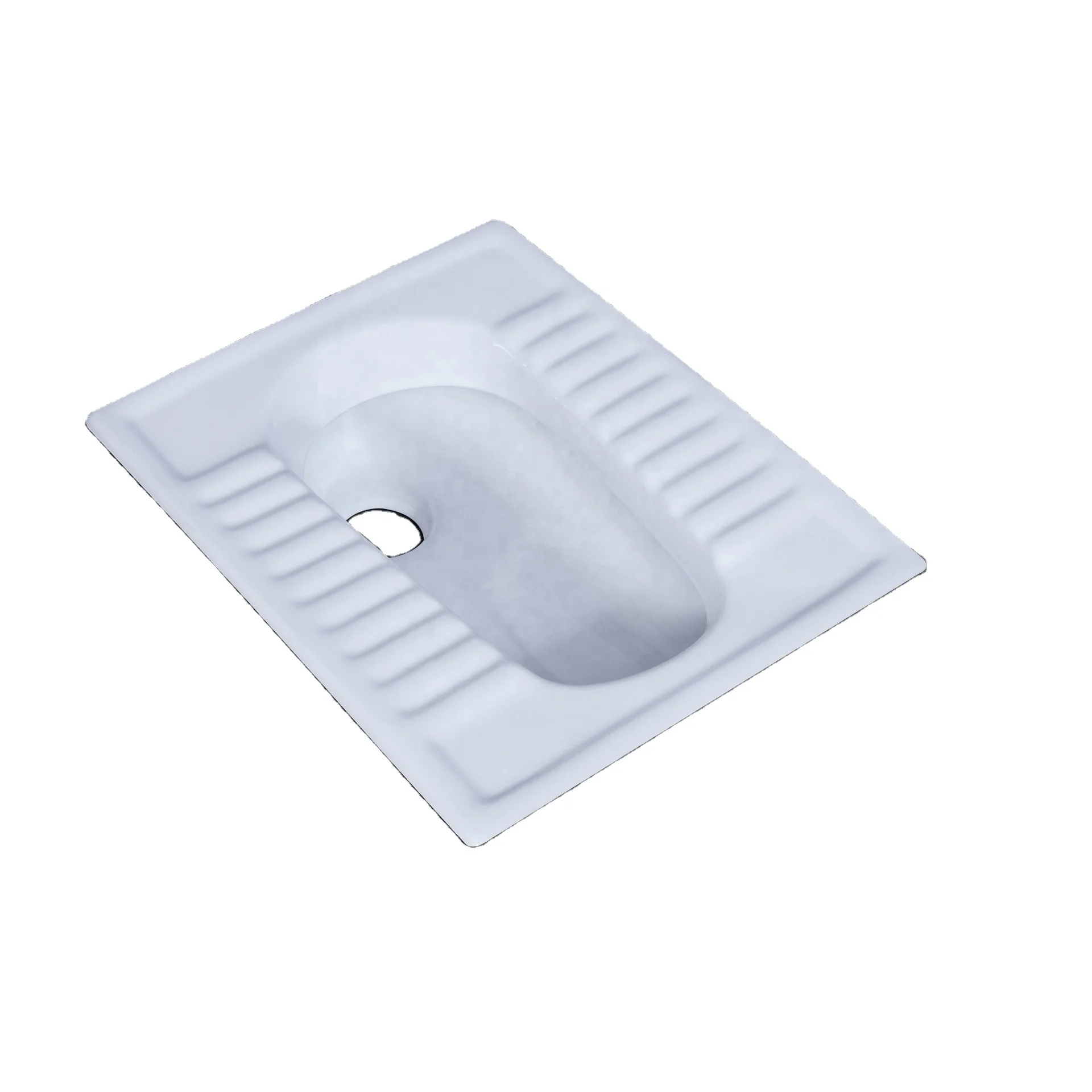 White Ceramic Squatting Pan for Public Toilet WC - Orissa Eastern ...