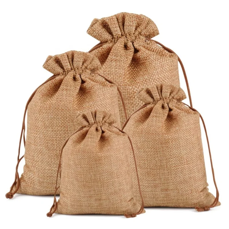 5x7 burlap bolsas