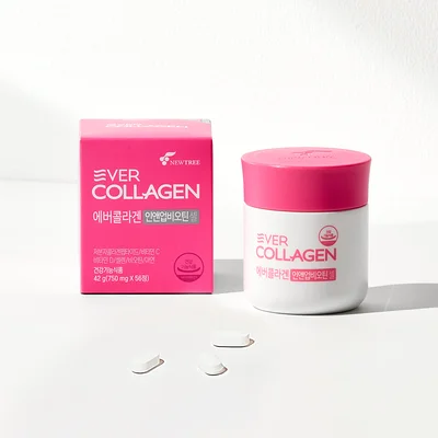Ever Collagen 28-Day Supply 56 Tablets Biotin Cell Premium Product