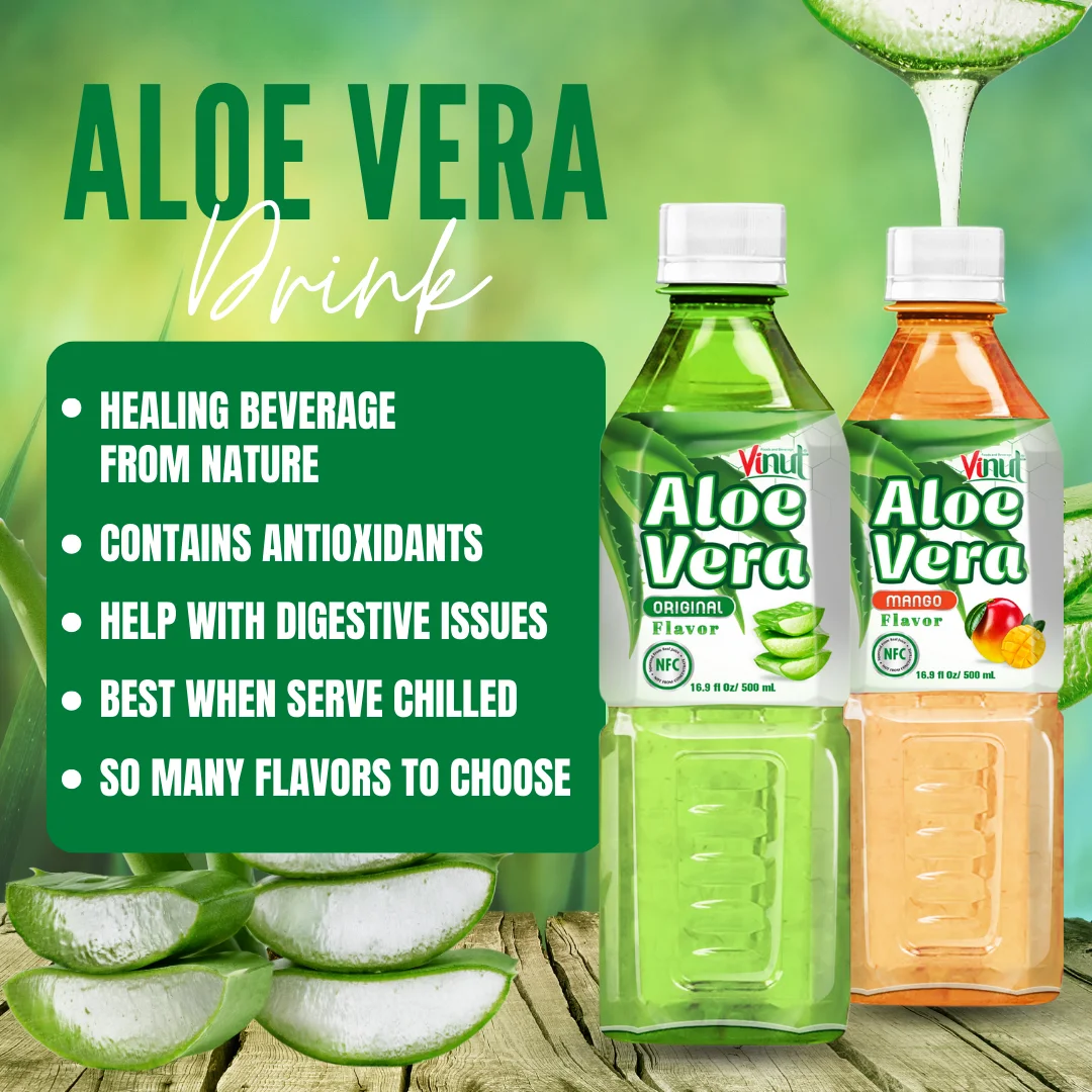 Aloe Vera Juice Original Purest 100% Natural Aloe Drink (500ml) Customer  Favorite OEM & Private Label| Alibaba.com